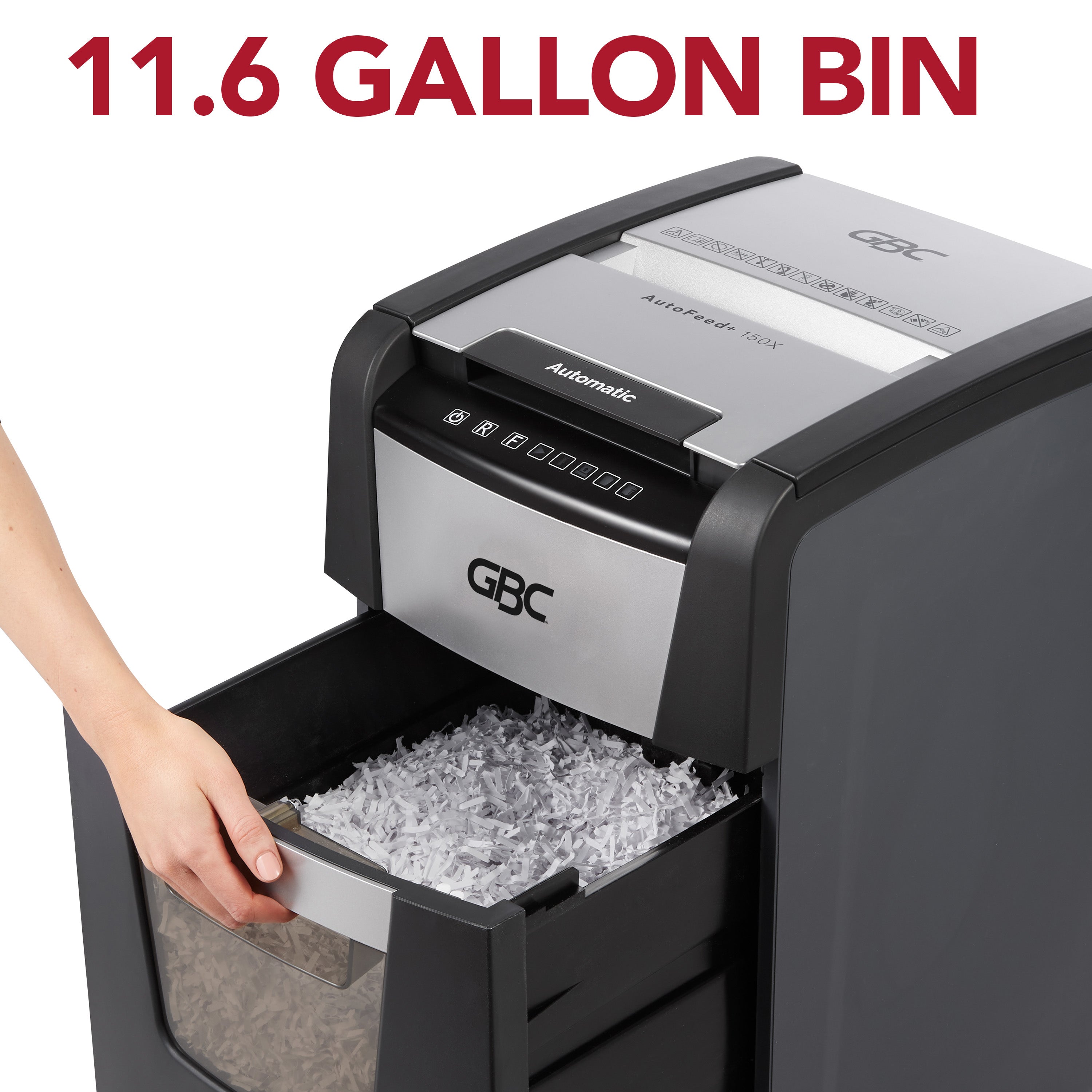 GBC 150X Personal Autofeed+ Micro Cut Shredder
