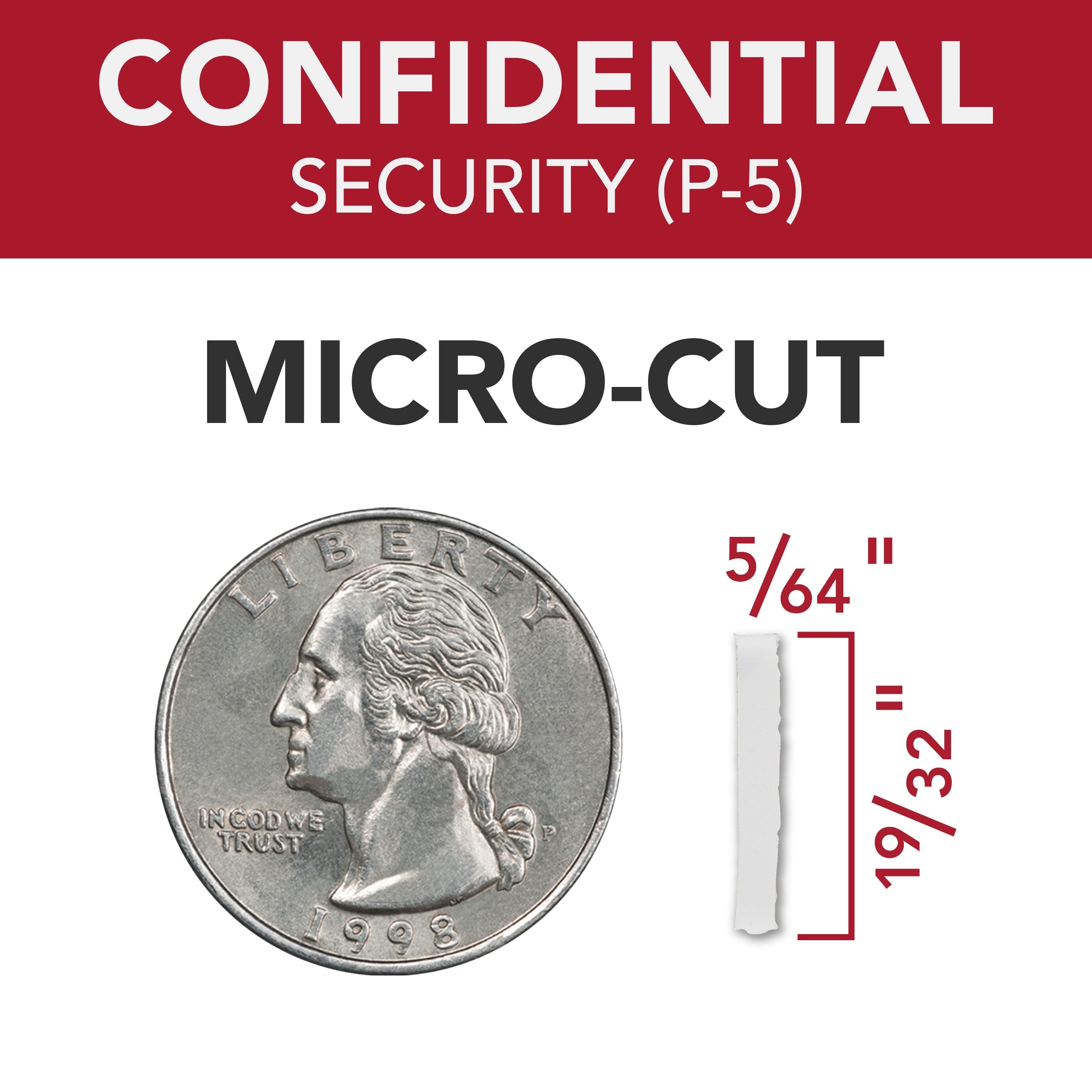 GBC M12-12 Momentum Micro Cut Paper Shredder