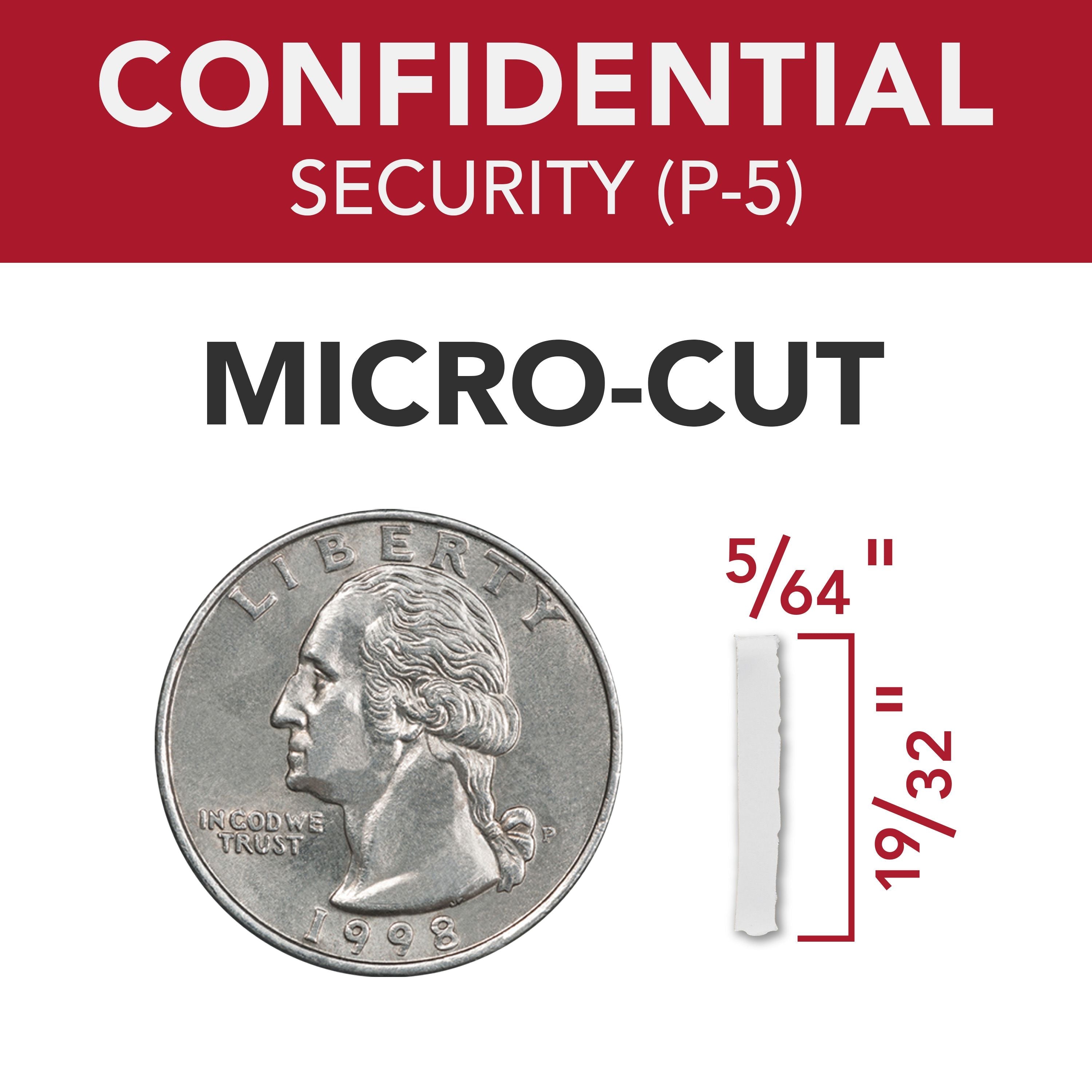 GBC M20-32 Momentum P-5 Micro Cut Paper Shredder