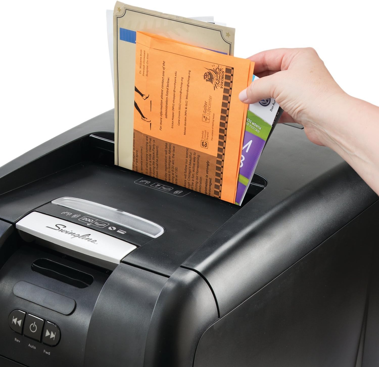 GBC Swingline Stack and Shred 230X Autofeed Shredder