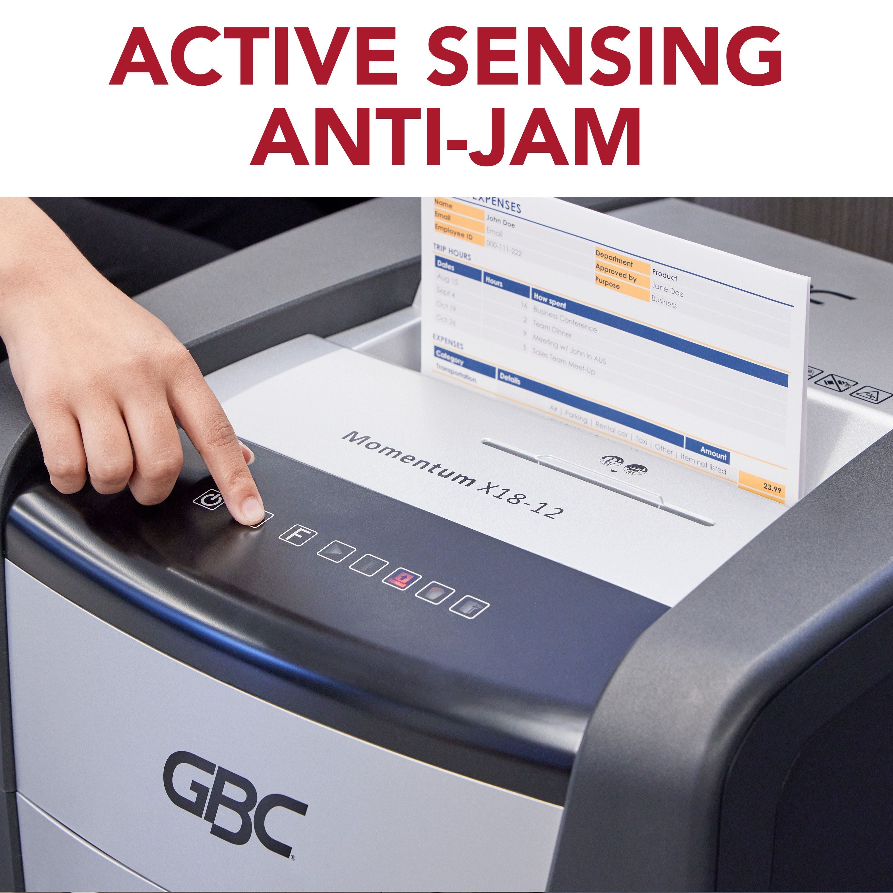 GBC X18-12 Momentum Shredder - Micro Cut