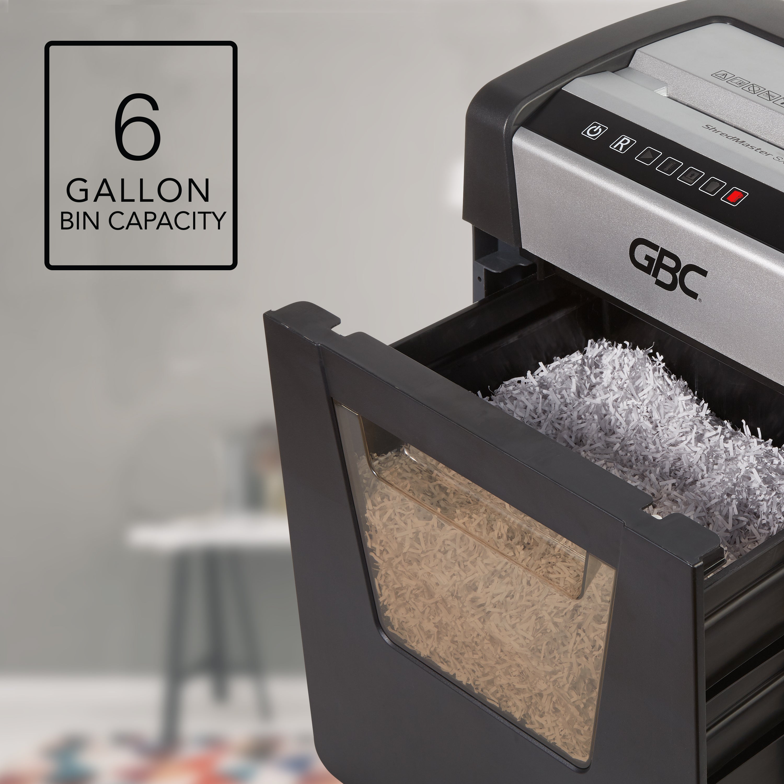 GBC ShredMaster SM10-06 High Security Micro-Cut Shredder