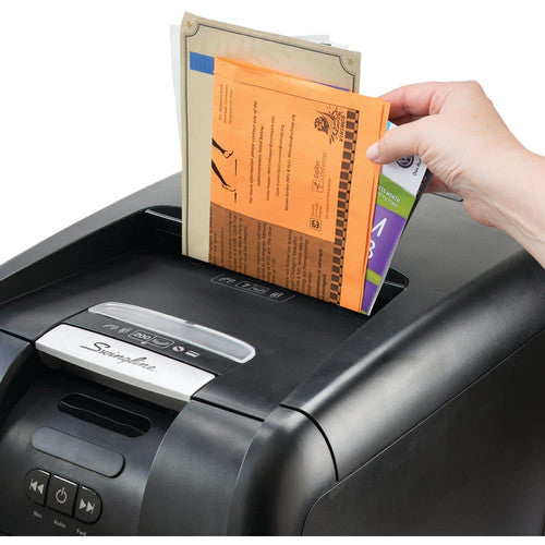 GBC Swingline Stack and Shred 300M Autofeed Micro-Cut Shredder