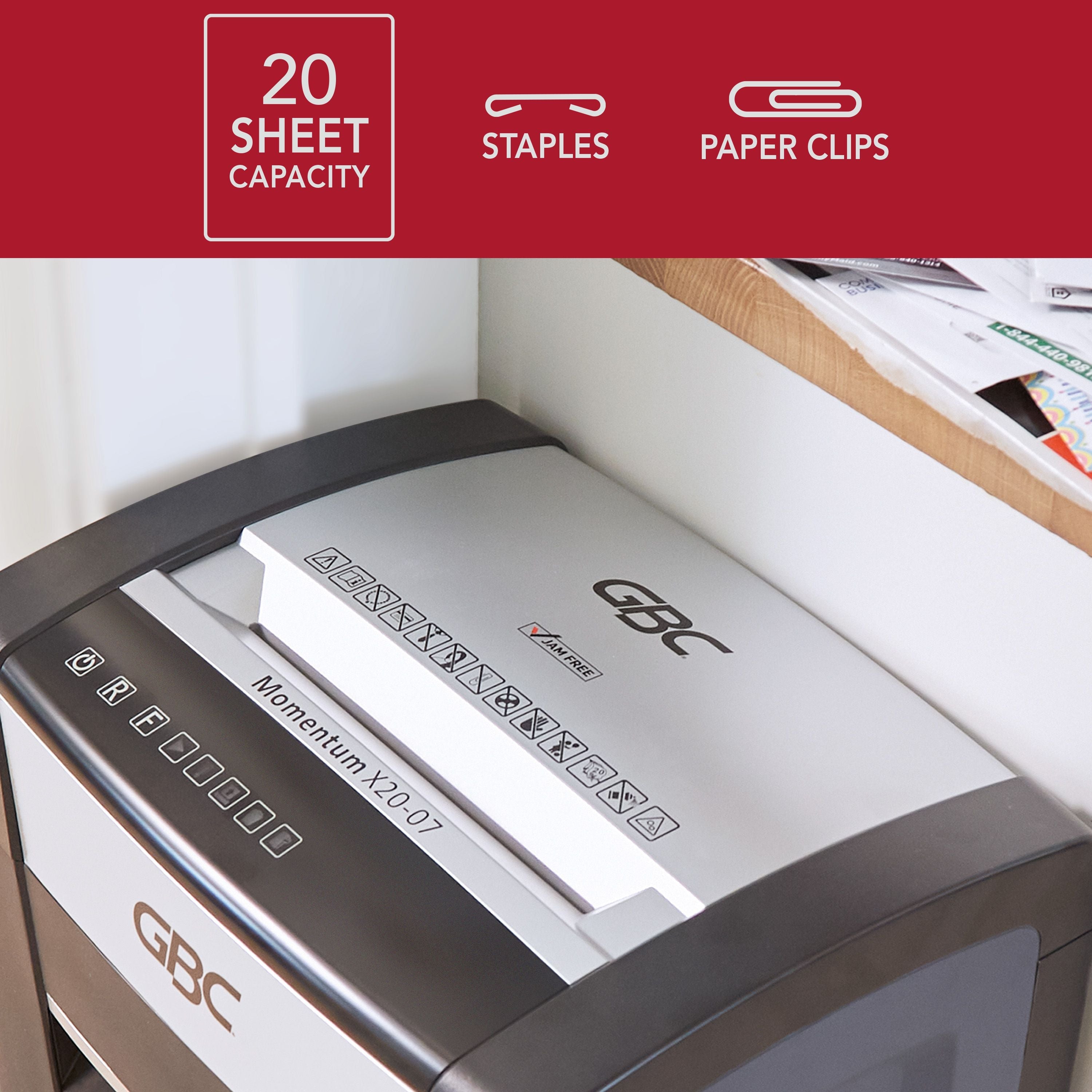 GBC X20-07 Momentum Micro Cut Shredder