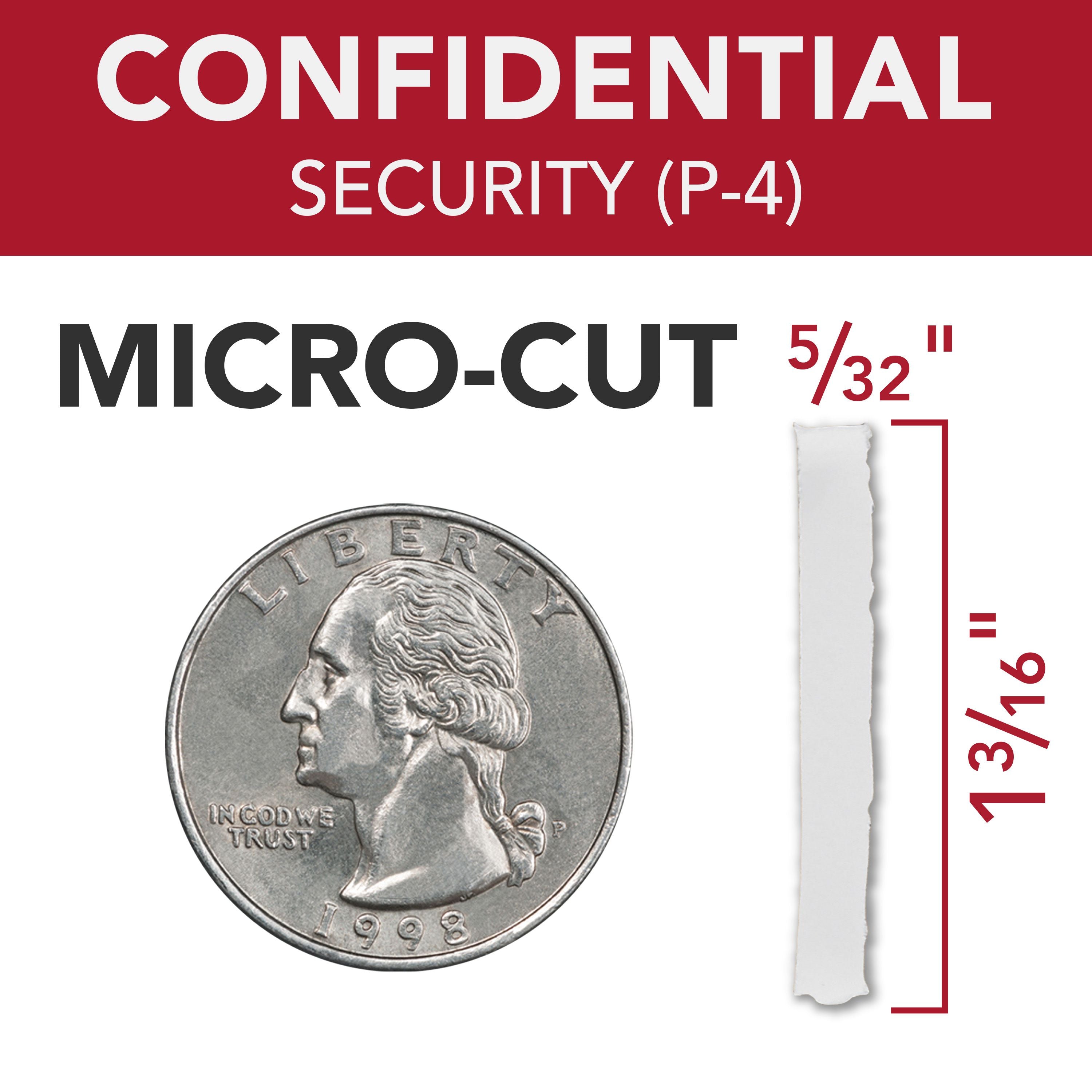 GBC X26-32 Momentum Micro Cut Paper Shredder